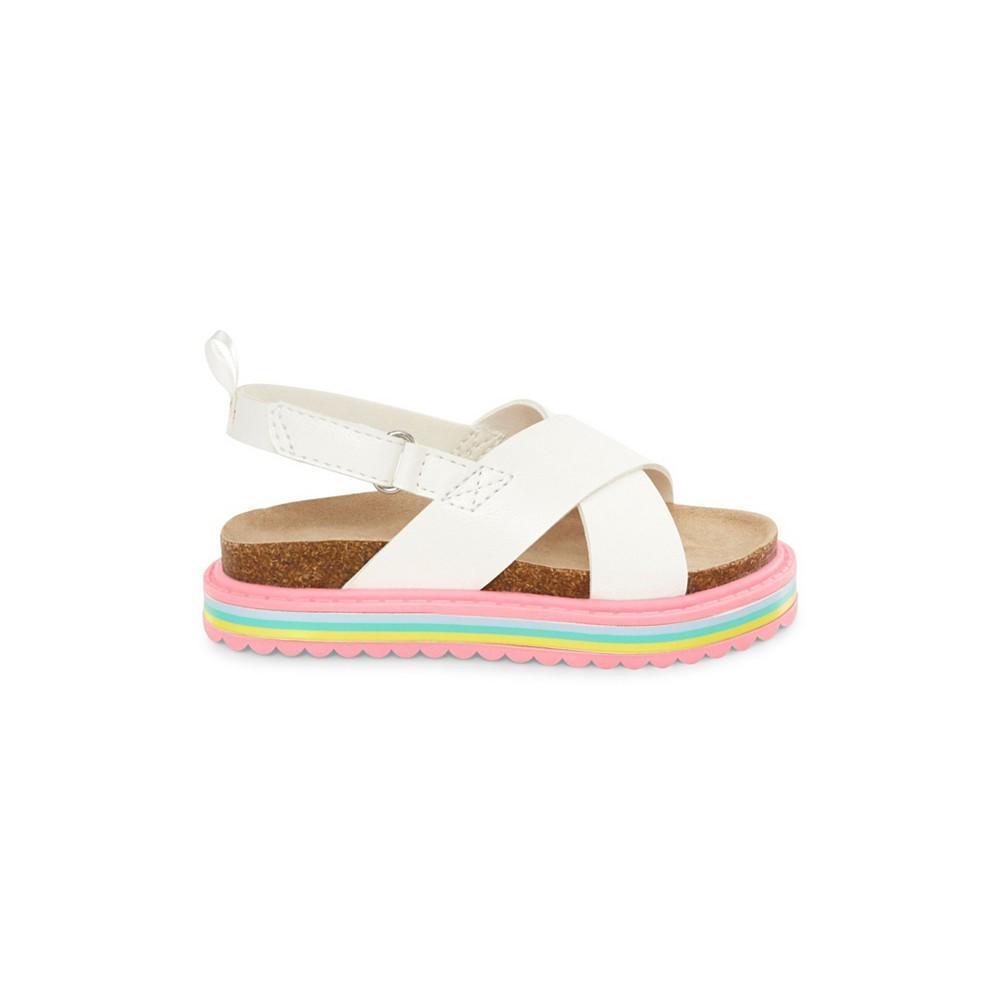 商品Carter's|Little Girls Cindy Slip-On Sandals,价格¥251,第4张图片详细描述