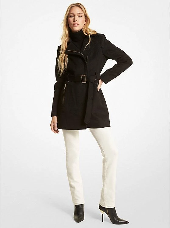 商品Michael Kors|Wool Blend Belted Coat,价格¥949,第1张图片