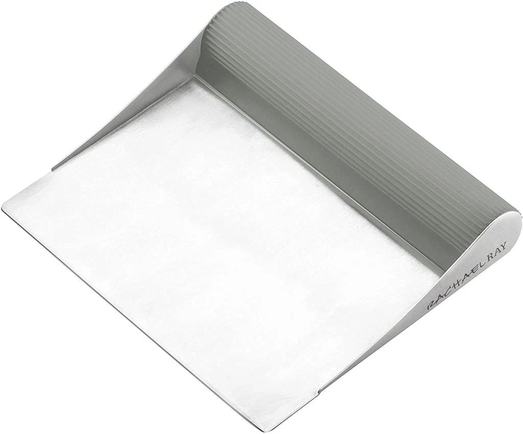 商品Rachael Ray|Tools & Gadgets Stainless Steel Bench Scrape, Gray,价格¥112,第1张图片