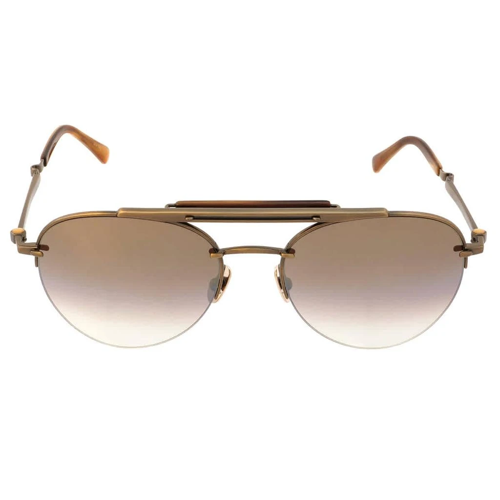 商品Mr. Leight|Mr. Leight Rodeo SL Canyon Pilot Mens Sunglasses ML4002 ATG-BW/CYN 57,价格¥898,第1张图片