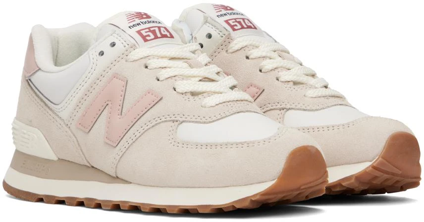 商品New Balance|Taupe 574 Sneakers,价格¥387,第4张图片详细描述