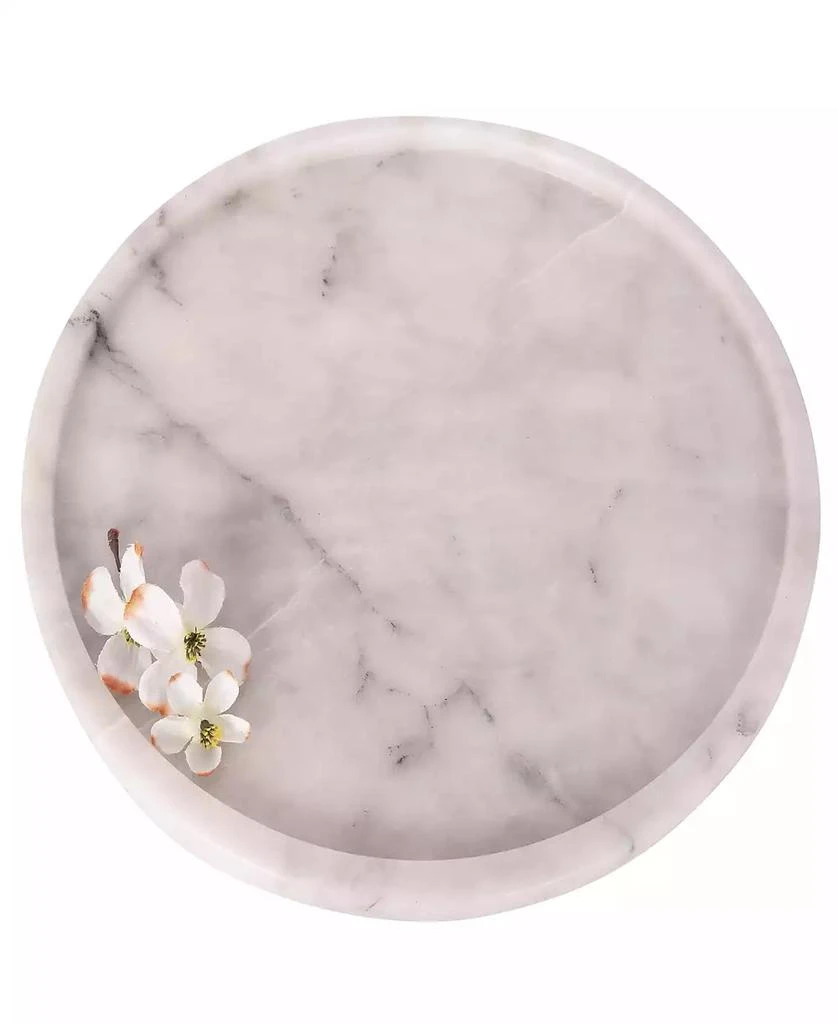 商品Artifacts Trading Company|Marble Round Tray, 14" x 0.3",价格¥767,第1张图片