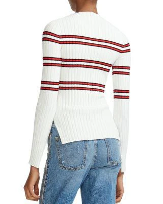 商品Maje|Manuel Striped Sweater,价格¥834,第2张图片详细描述