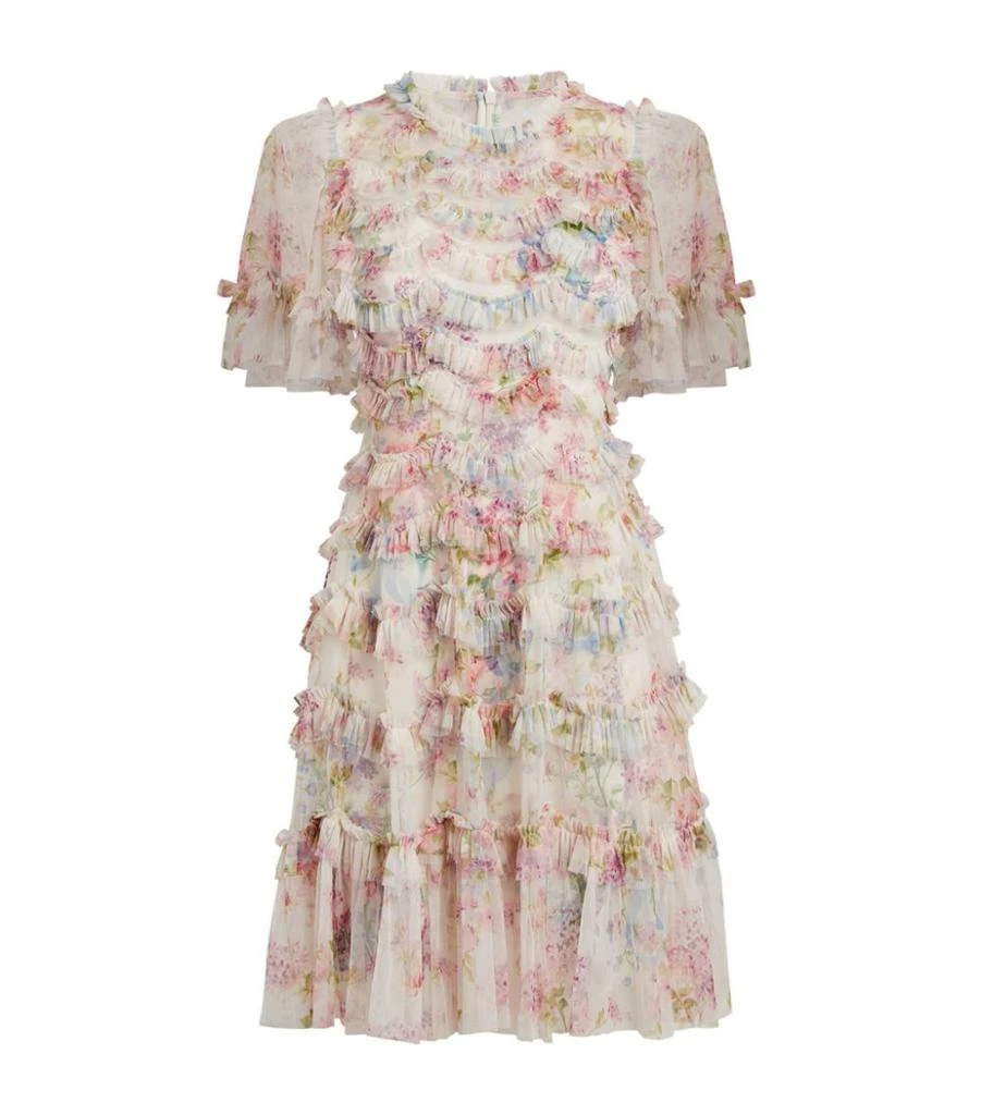 商品Needle & Thread|Floral Wonder Ruffle Mini Dress,价格¥2177,第1张图片