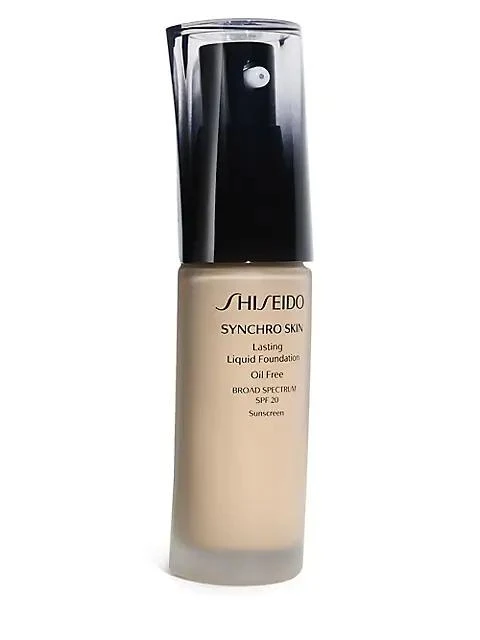 商品Shiseido|Synchro Skin Glow Luminizing Fluid Foundation Broad Spectrum SPF 20,价格¥338,第1张图片