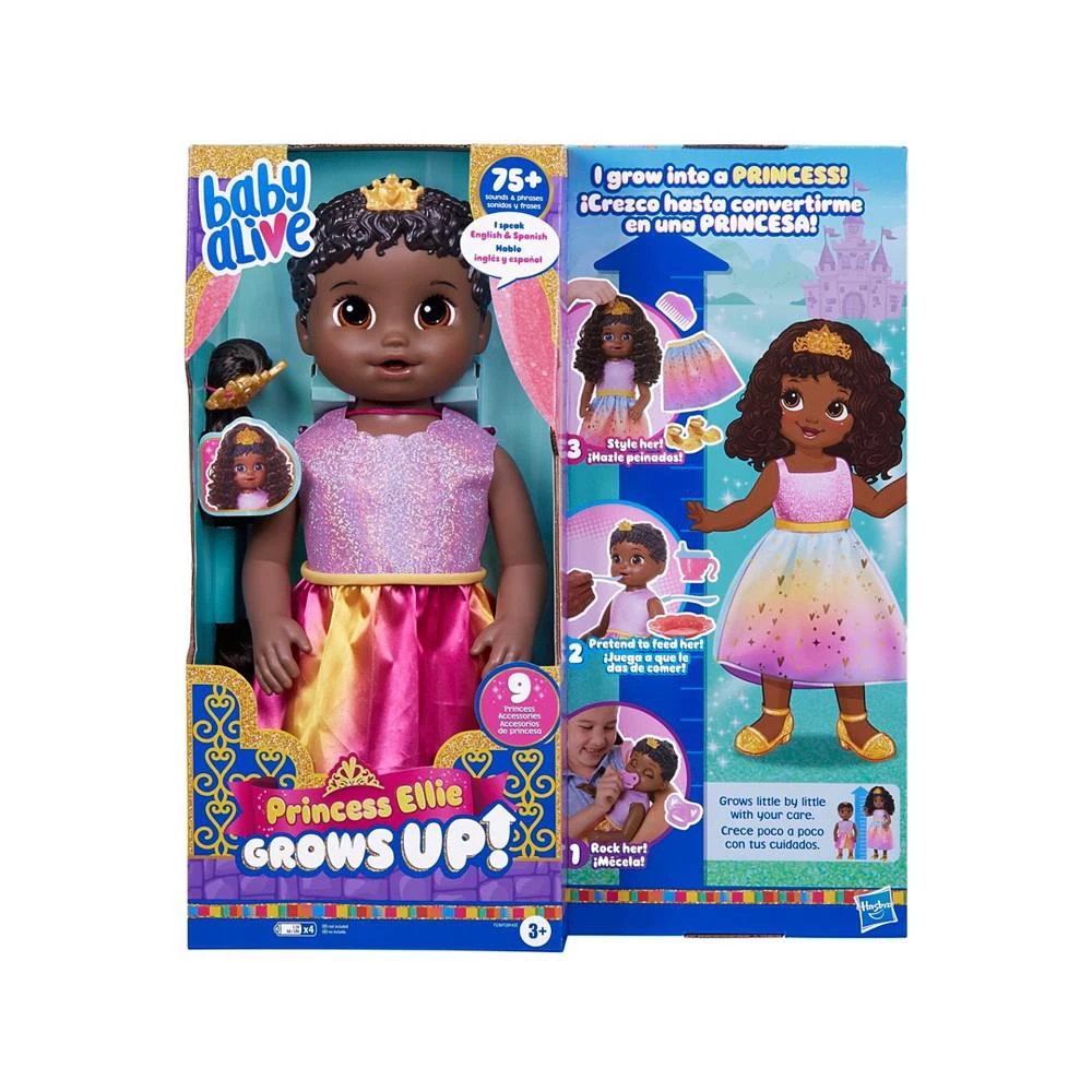 商品Baby Alive|Princess Ellie Grows Up Doll Set,价格¥250,第2张图片详细描述