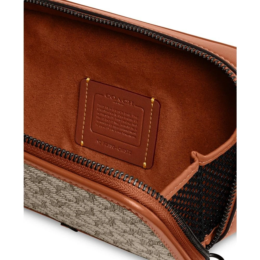 商品Coach|Charter Slim Mini Signature Jacquard Crossbody,价格¥1695,第2张图片详细描述