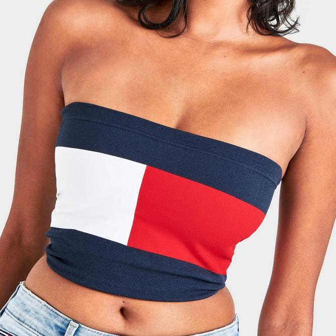 Women's Tommy Jeans Bandeau Top商品第5张图片规格展示