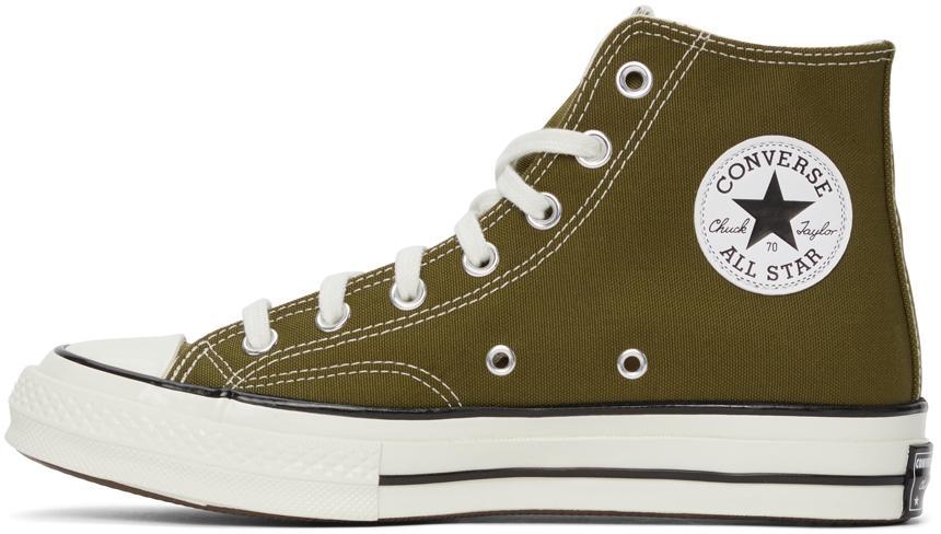 商品Converse|Green Chuck 70 Hi Sneakers,价格¥524,第5张图片详细描述