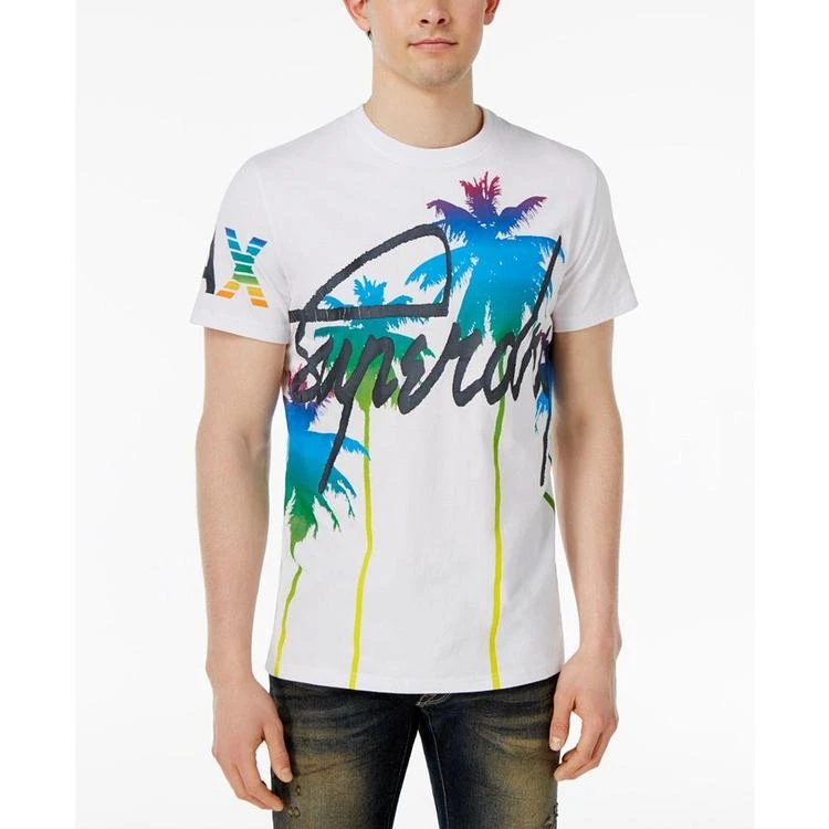 商品Superdry|Men's Graphic-Print Cotton T-Shirt,价格¥112,第2张图片详细描述