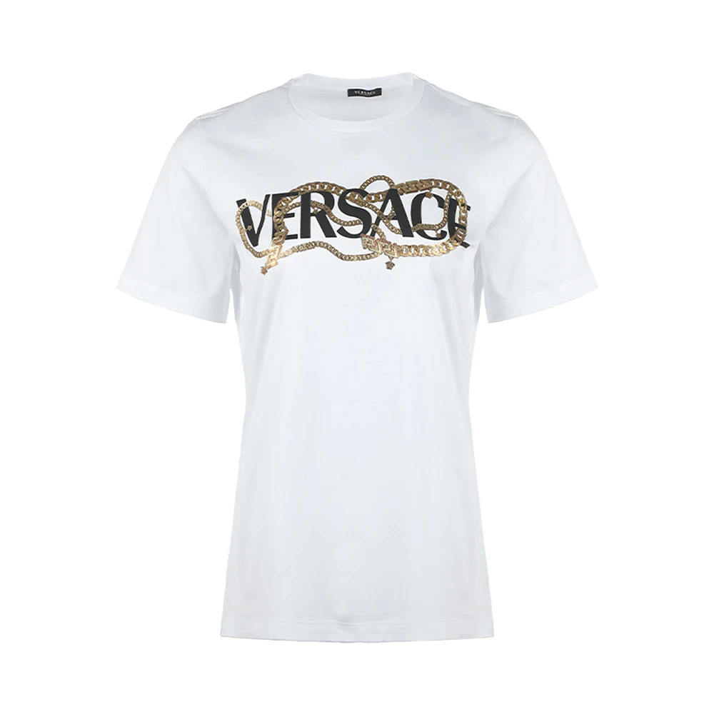 VERSACE 女白色短袖T恤 10041531-A029912-W070 商品