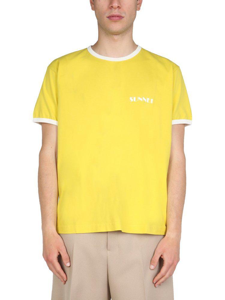 商品SUNNEI|Sunnei Logo Printed Crewneck T-Shirt,价格¥630,第1张图片