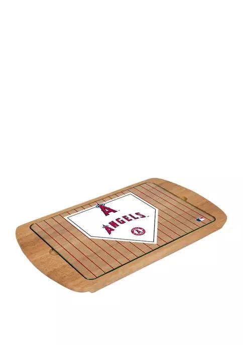 商品Toscana|Mlb Los Angeles Angels Billboard Glass Top Serving Tray,价格¥580,第1张图片