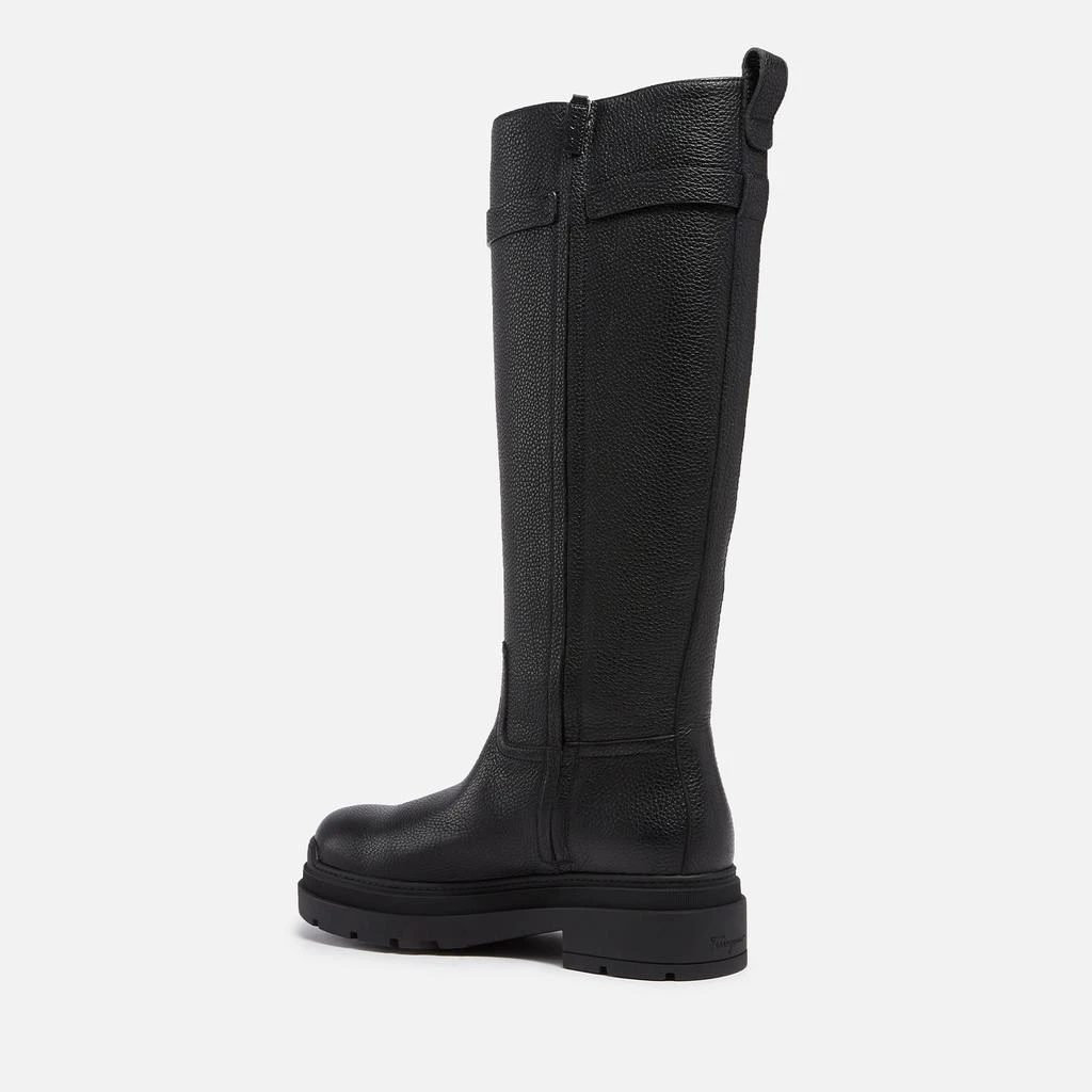 商品Salvatore Ferragamo|Salvatore Ferragamo Women's Ryder Knee High Boots - Nero,价格¥3235,第2张图片详细描述