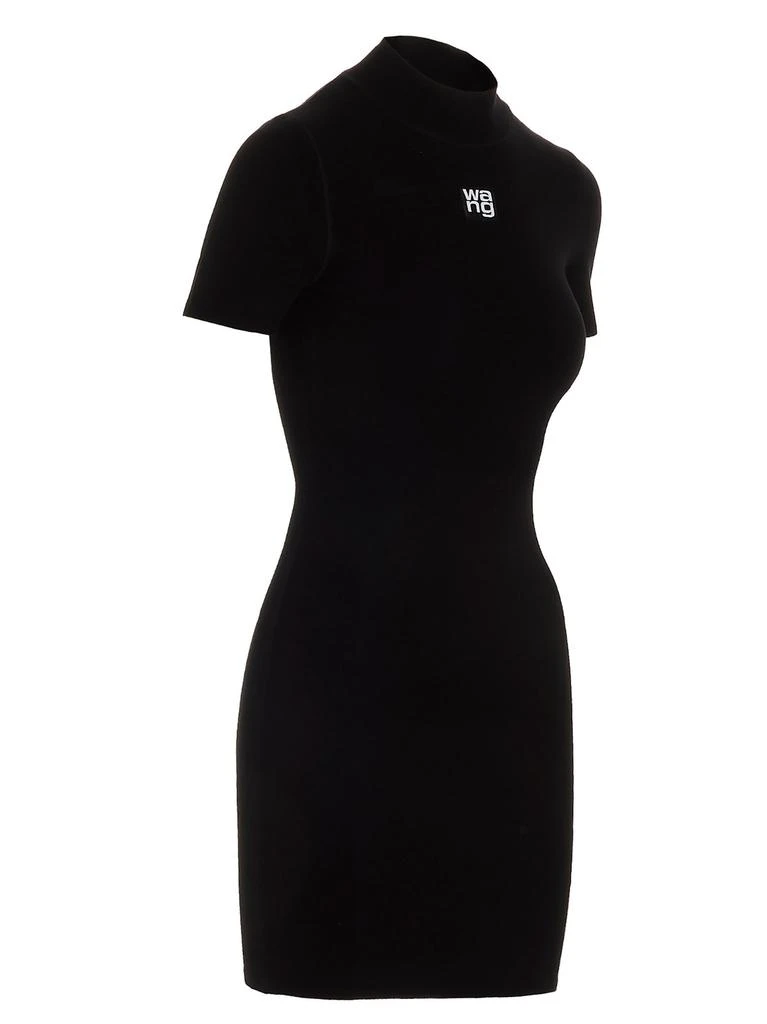 商品Alexander Wang|Alexander Wang Logo Printed Bodycon Mini Dress,价格¥2134,第3张图片详细描述