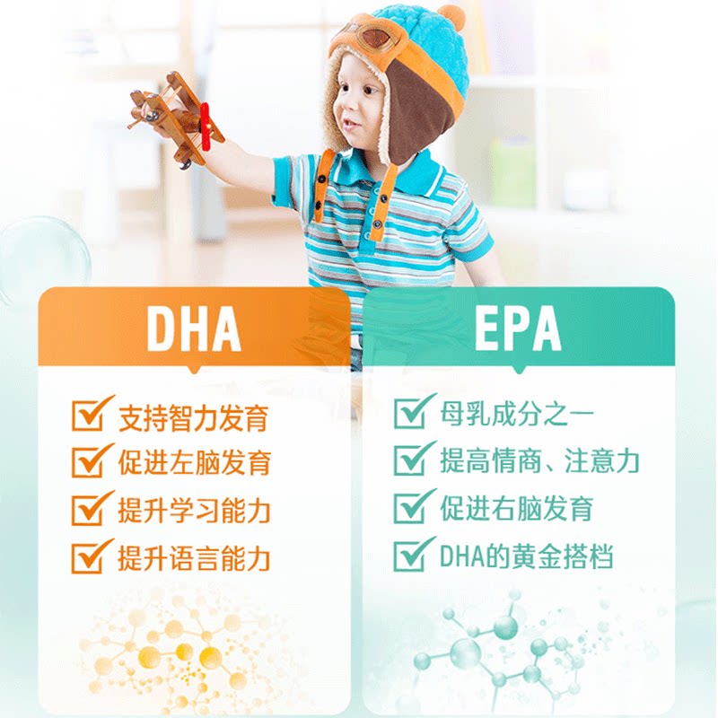 Swisse斯维诗儿童脑部鱼油DHA+EPA不挑食60粒商品第4张图片规格展示