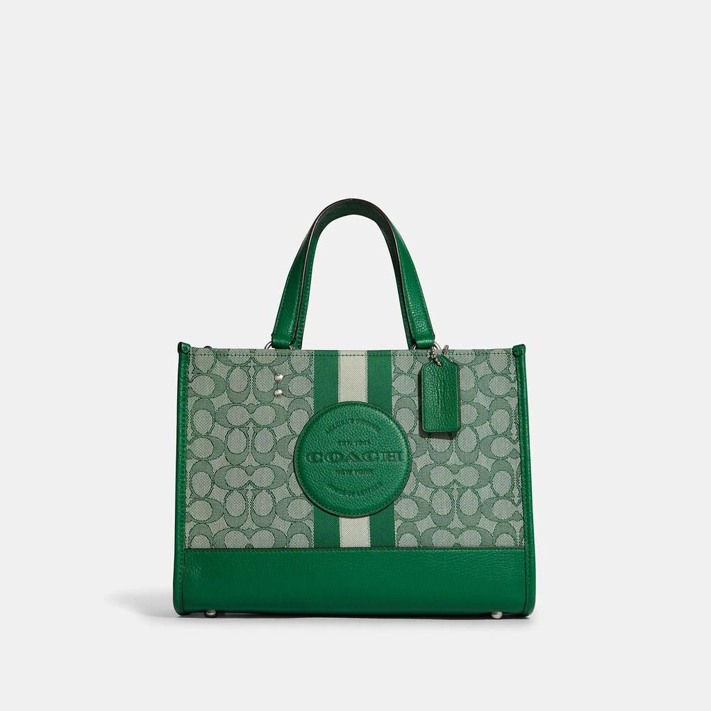 Dempsey Carryall In Signature Jacquard With Stripe And Coach Patch 商品