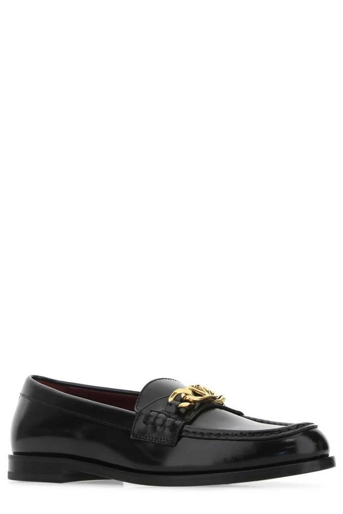 商品Valentino|Valentino	VLogo Chained Slip-On Loafers,价格¥3472,第2张图片详细描述