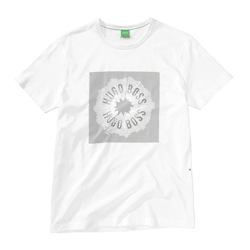 HUGO BOSS 白色男士T恤 TEE2-50276337-100 商品