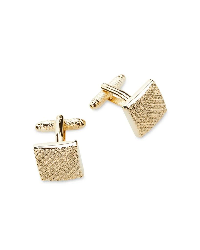 商品The Men's Store at Bloomingdale's|Textured Pattern Square Cufflinks - Exclusive,价格¥504,第1张图片