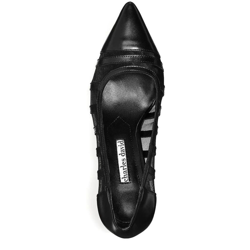 商品Charles David|Charles David Womens Vane Leather Slip-On Pumps,价格¥100,第3张图片详细描述