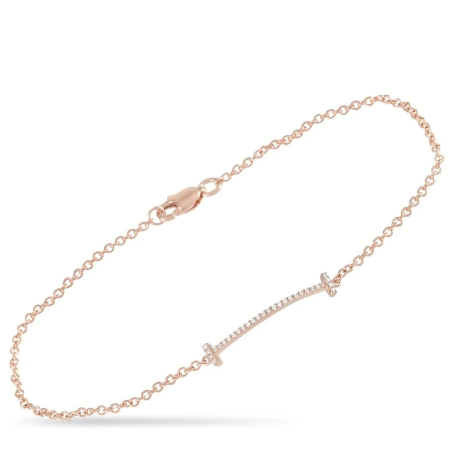 商品LB Exclusive|14K Rose Gold 0.10 ct Diamond Bracelet,价格¥1302,第1张图片