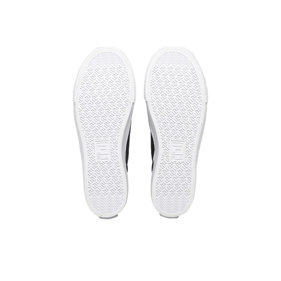 【享贝家】ZY-（预售款）斐乐 男女情侣低帮帆布鞋 百搭休闲鞋 板鞋 黑色 1XM01537D-001 商品