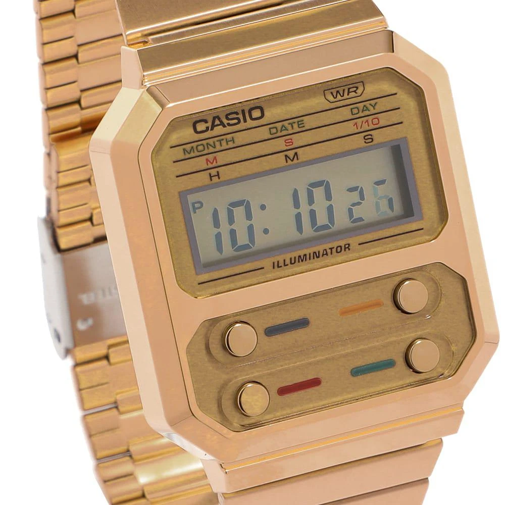 商品Casio|Casio Vintage A100 Digital Watch,价格¥441,第3张图片详细描述