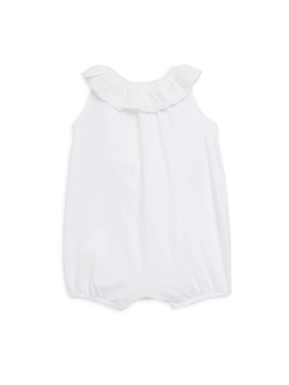 商品Ralph Lauren|Ralph Lauren - Baby Girl's Cotton Shortall,价格¥154,第1张图片