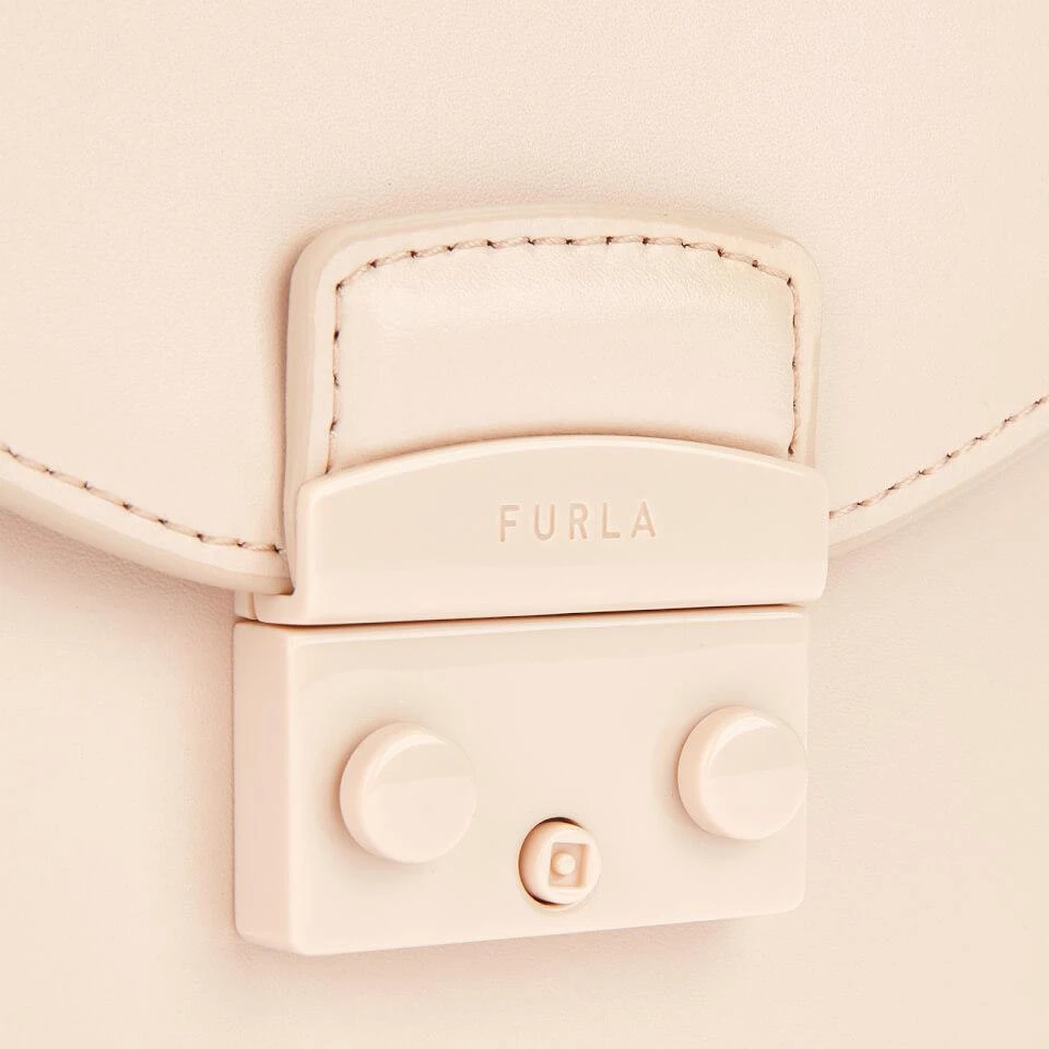 商品Furla|Furla Women's Metropolis Mini Vertical Cross Body Bag - Ballerina,价格¥685,第3张图片详细描述