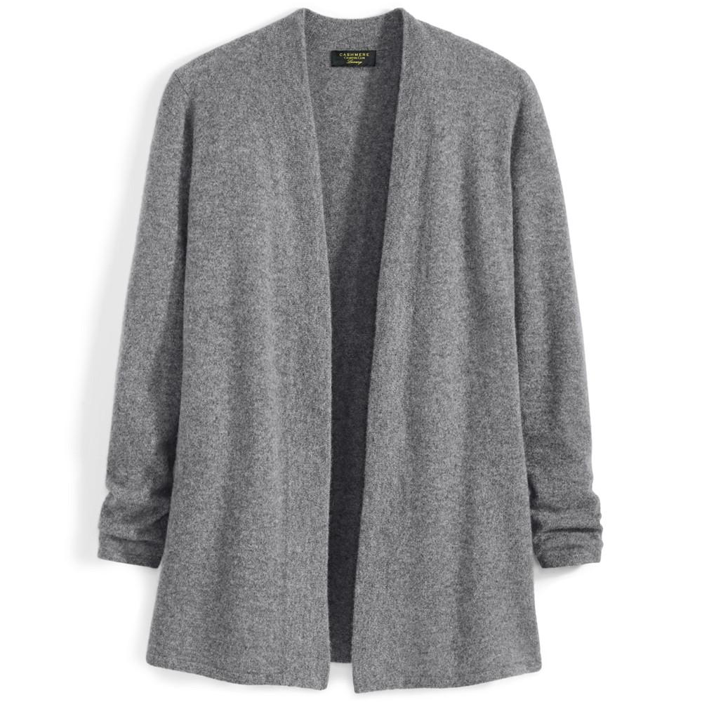 100% Cashmere Duster Sweater, Created for Macy's商品第5张图片规格展示