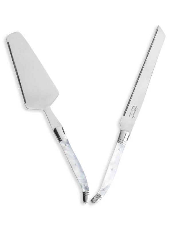 商品French Home|2-Piece Cake & Pie Server Set,价格¥357,第2张图片详细描述