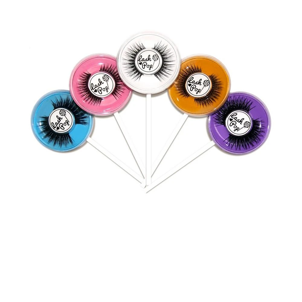 商品Lash Pop Lashes|Out of the Blue, In the Pink, On that Purp, Prim and Proper, Cantaloupe with Me Signature Bundle,价格¥261,第1张图片