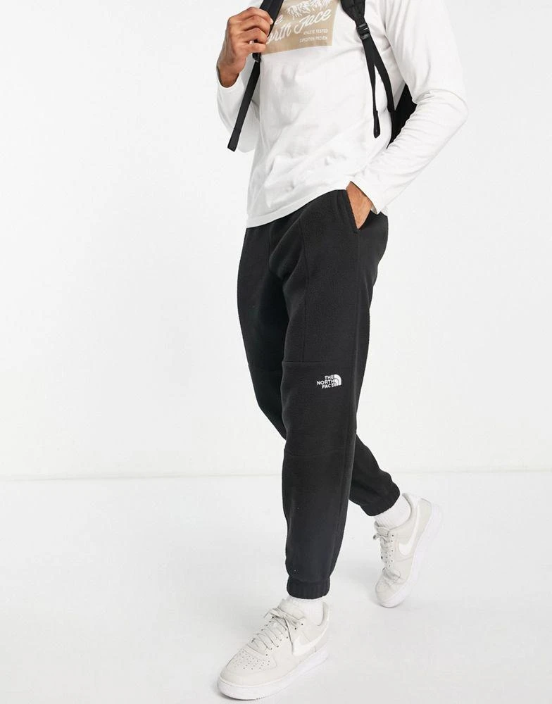 商品The North Face|The North Face Shispare high pile fleece joggers in black Exclusive at ASOS,价格¥307,第4张图片详细描述