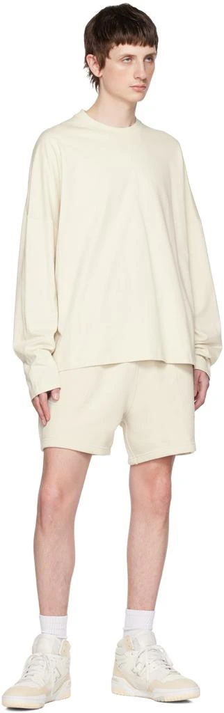商品Calvin Klein|Off-White Printed Long Sleeve T-Shirt,价格¥324,第4张图片详细描述