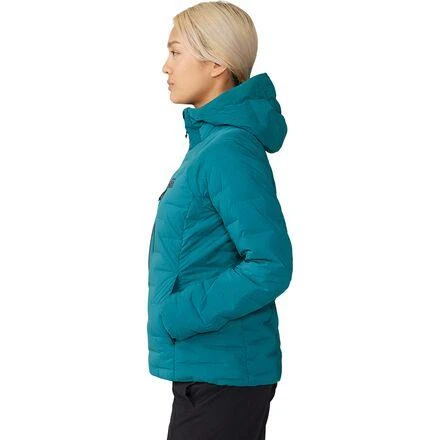 商品Mountain Hardwear|Stretchdown Hooded Jacket - Women's,价格¥1362,第3张图片详细描述