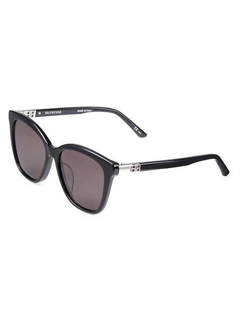 商品Balenciaga|BB 57MM Square Sunglasses,价格¥3041,第4张图片详细描述