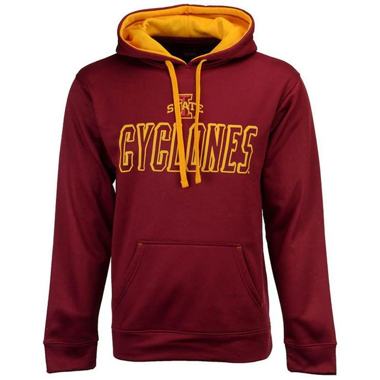 商品CHAMPION|Men's Iowa State Cyclones T-Formation Poly Hoodie,价格¥374,第1张图片