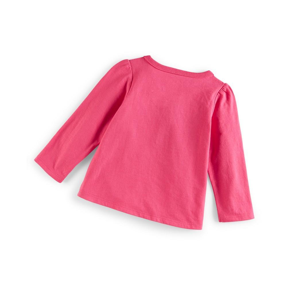 商品First Impressions|Baby Girls Charlotte Cheetah T-Shirt, Created for Macy's,价格¥37,第4张图片详细描述