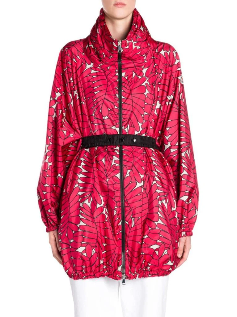 商品Moncler|Berne Leaf Print Jacket,价格¥2535,第2张图片详细描述