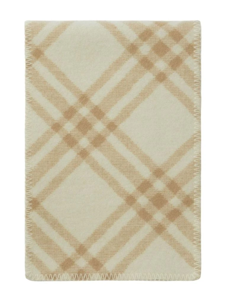 商品Burberry|BURBERRY - Check Motif Wool Scarf,价格¥3346,第2张图片详细描述