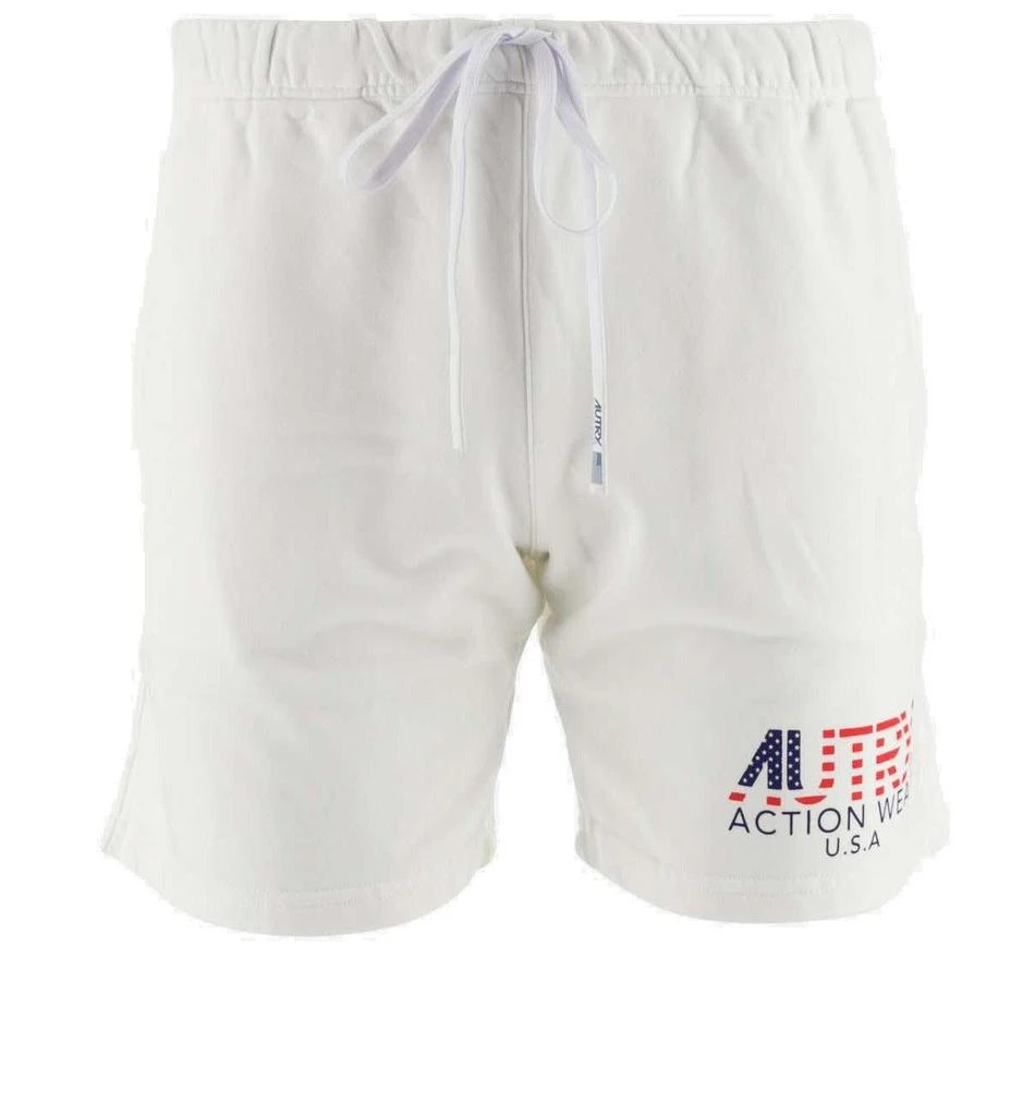 商品Autry|Autry Logo Printed Drawstring Shorts,价格¥1163,第1张图片
