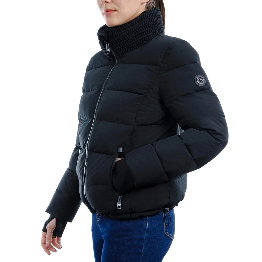 商品Michael Kors|Women's Textured-Collar Puffer Coat,价格¥648,第3张图片详细描述