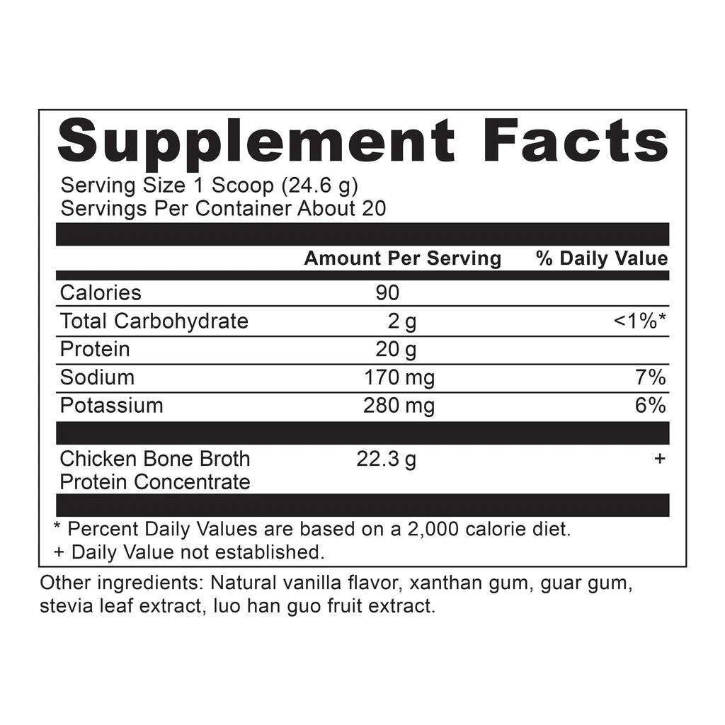 商品Ancient Nutrition|Bone Broth Protein™ Vanilla - 4-Pack 15.00% Off Auto renew,价格¥786,第3张图片详细描述
