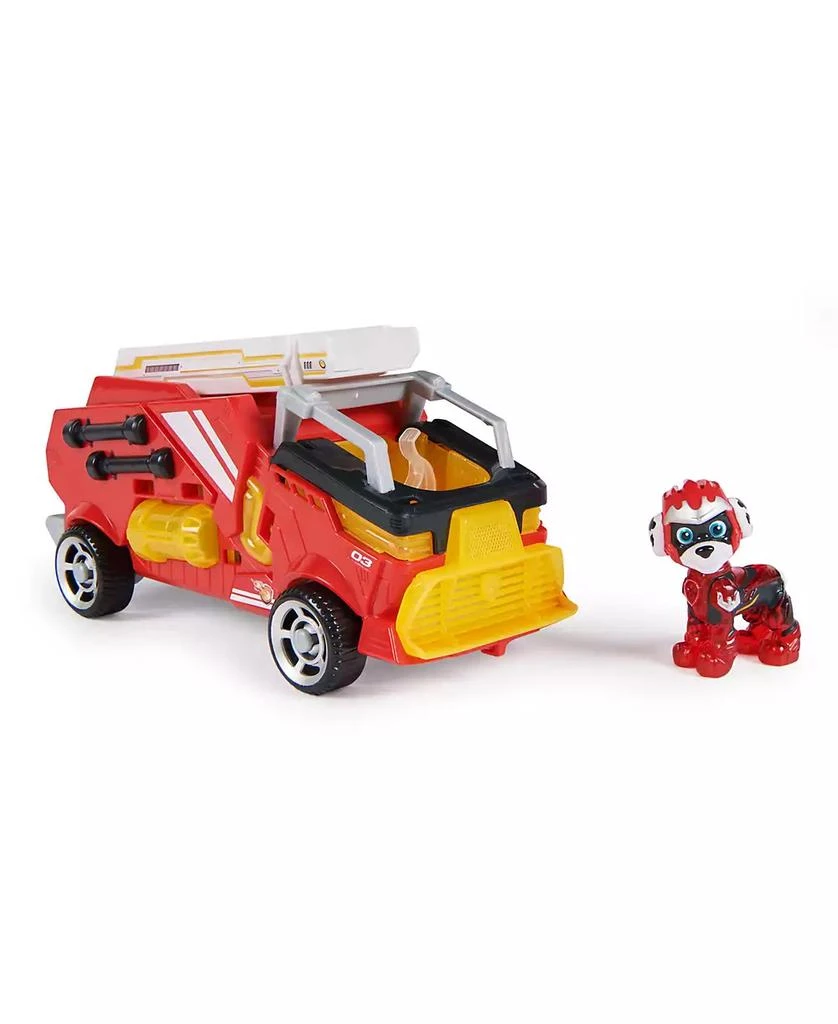 商品Paw Patrol|The Mighty Movie, Firetruck Toy with Marshall Mighty Pups Action Figure,价格¥134,第1张图片