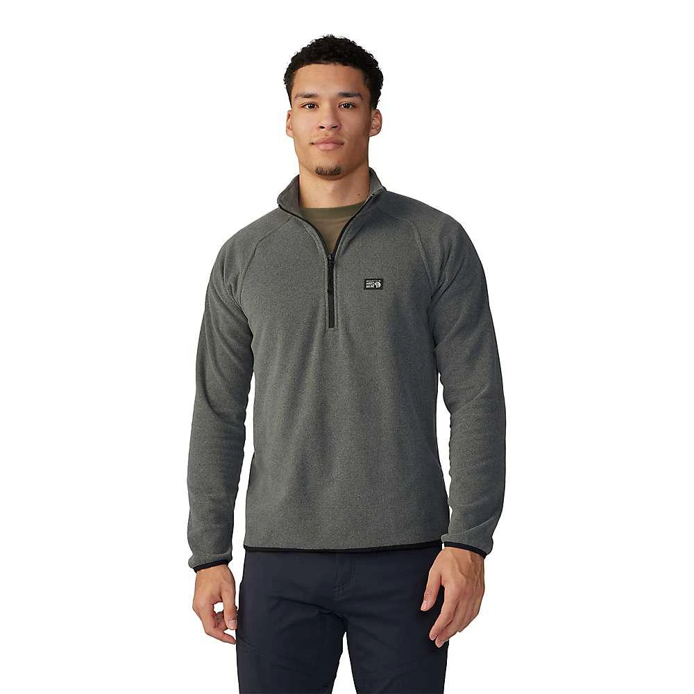 商品Mountain Hardwear|Mountain Hardwear Men's Microchill 1/4 Zip Pullover,价格¥536,第2张图片详细描述