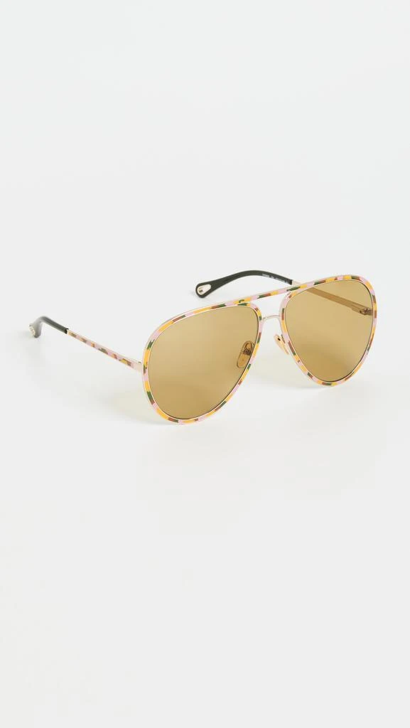 商品Chloé|Chloe Vitto 太阳镜,价格¥2077,第4张图片详细描述