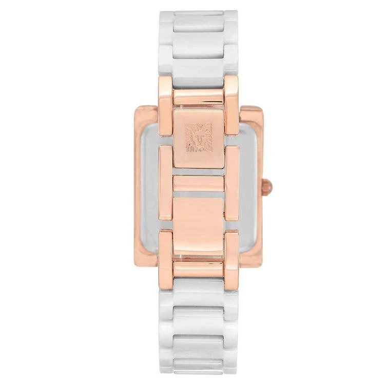 商品Anne Klein|Women's White Ceramic Bracelet Watch 28x35mm,价格¥489,第3张图片详细描述