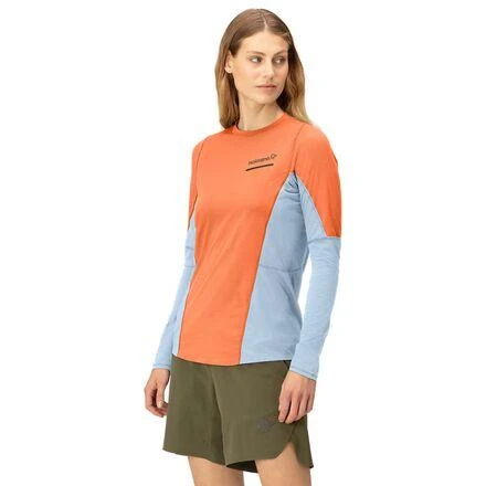 商品Norrøna|Senja Equaliser Lightweight Long-Sleeve Top - Women's,价格¥476,第4张图片详细描述