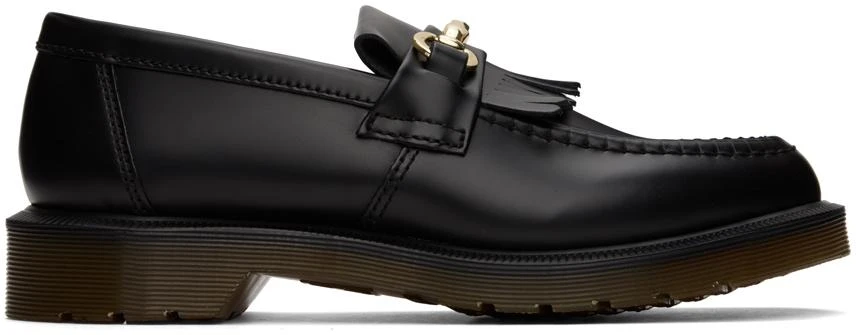 商品Dr. Martens|Black Adrian Snaffle Loafers,价格¥1188,第1张图片